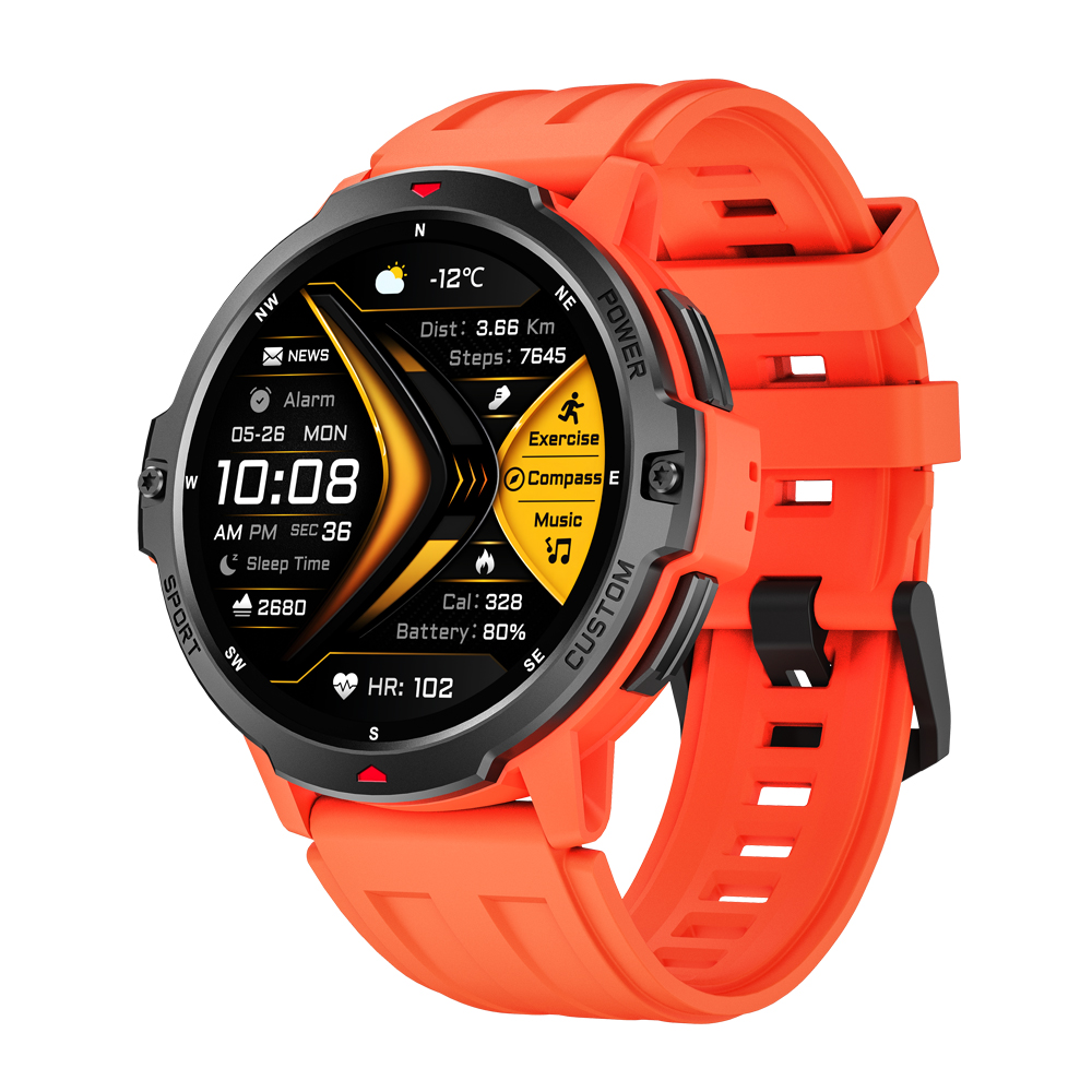 Smartwatch Running Watches For Men - Sport GPS all'aperto SmartWatch Bussola GNSS