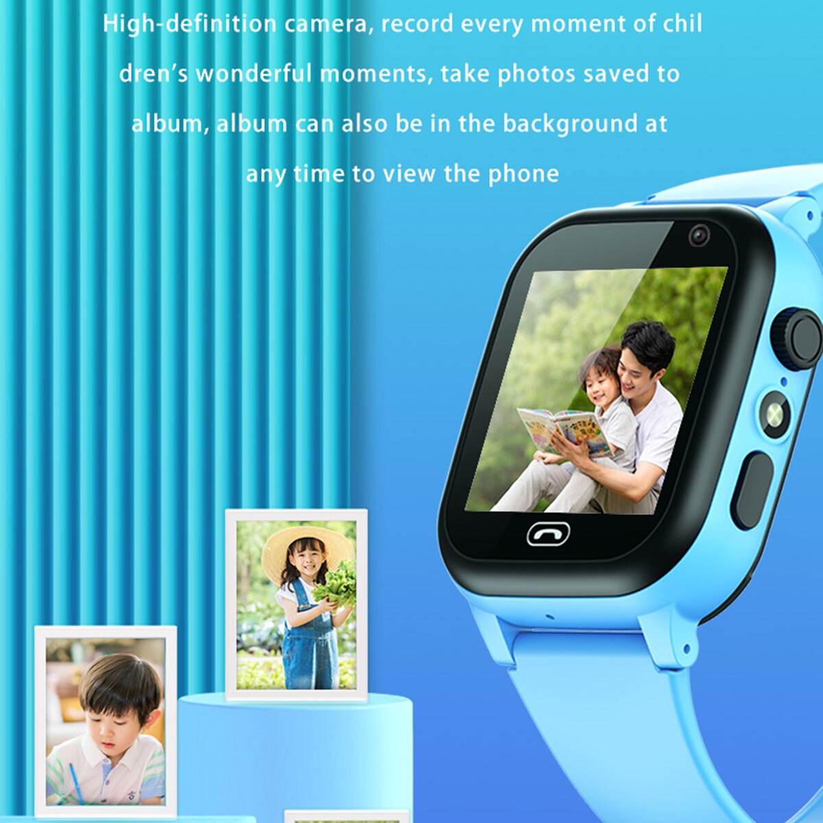 Smartwatch Watches For Girls Kids - Orologio intelligente per bambini Chiamata SOS
