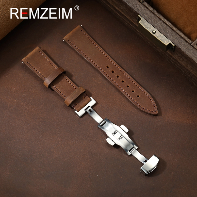 Smartwatch Vintage Watches For Men - Cinturini per orologi in pelle Crazy