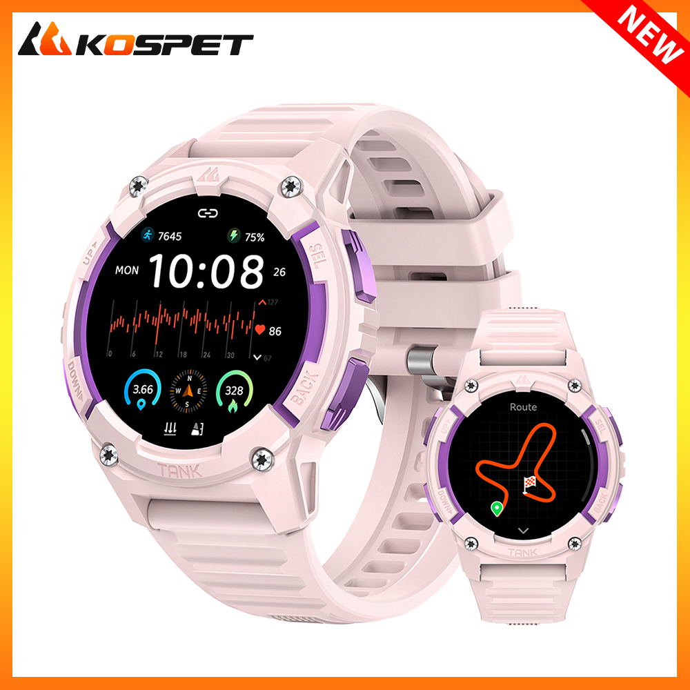 Smartwatch Digital Watches For Women - KOSPET TANK S2 GPS Orologi intelligenti