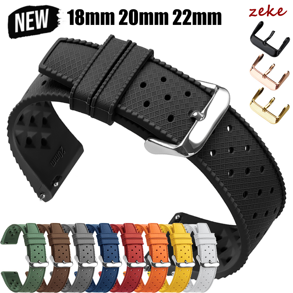 Citizen Watches Smartwatch - Cinturino per orologio in silicone tropicale