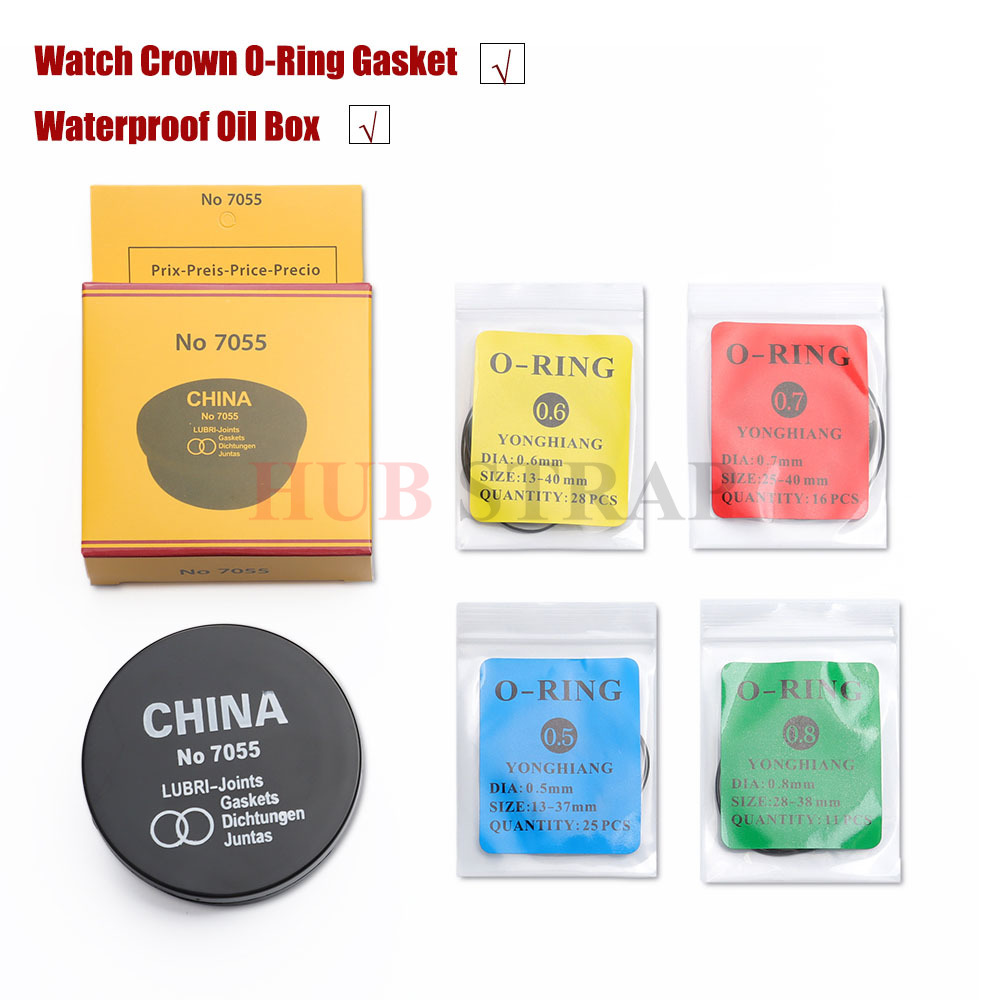 Watch Lubricant Oil - Guarnizione O-Ring per fondello orologio, scatola