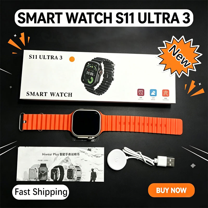 Smartwatch Watches For Men Digital - S11 Ultra 3 Smartwatch Uomo Schermo