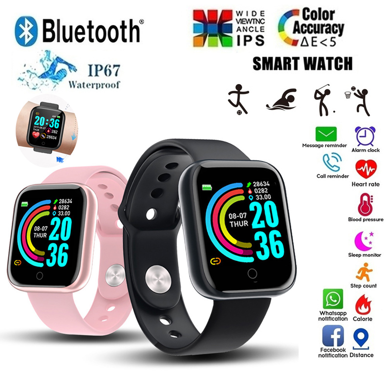 Watch Smart Y68 - Smart Watch multifunzionale uomo donna telefono
