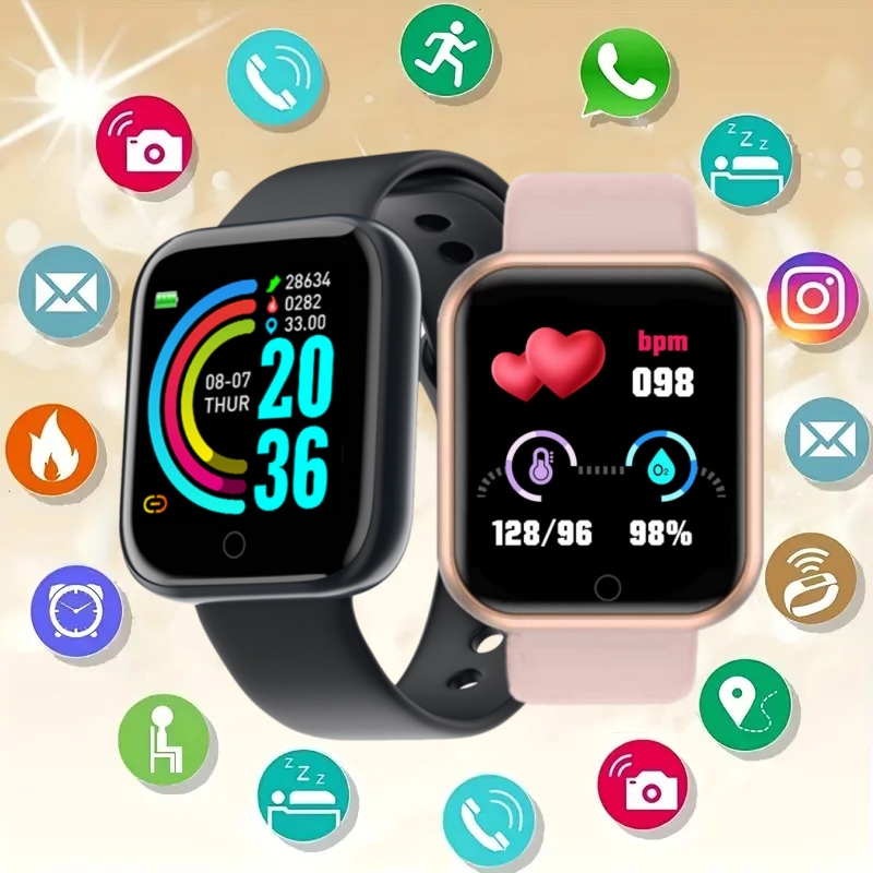 Smartwatch Digital Watches For Women - Smart Watch messaggio ricorda controllo musicale