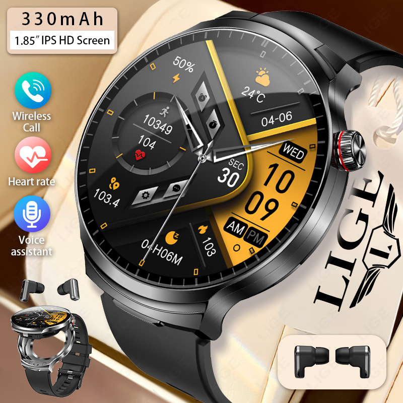 Smartwatch Noise Watches For Men - LIGE 2026 Nuovo Smartwatch TWS 2