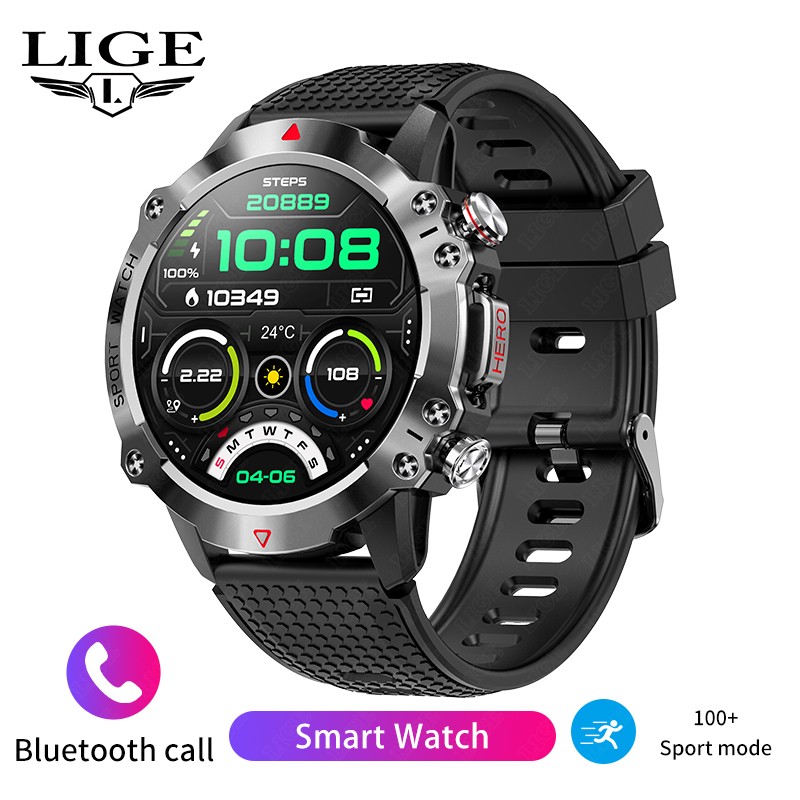 Smartwatch Watches For Sale - Smartwatch LIGE per Uomo, Braccialetto Salute