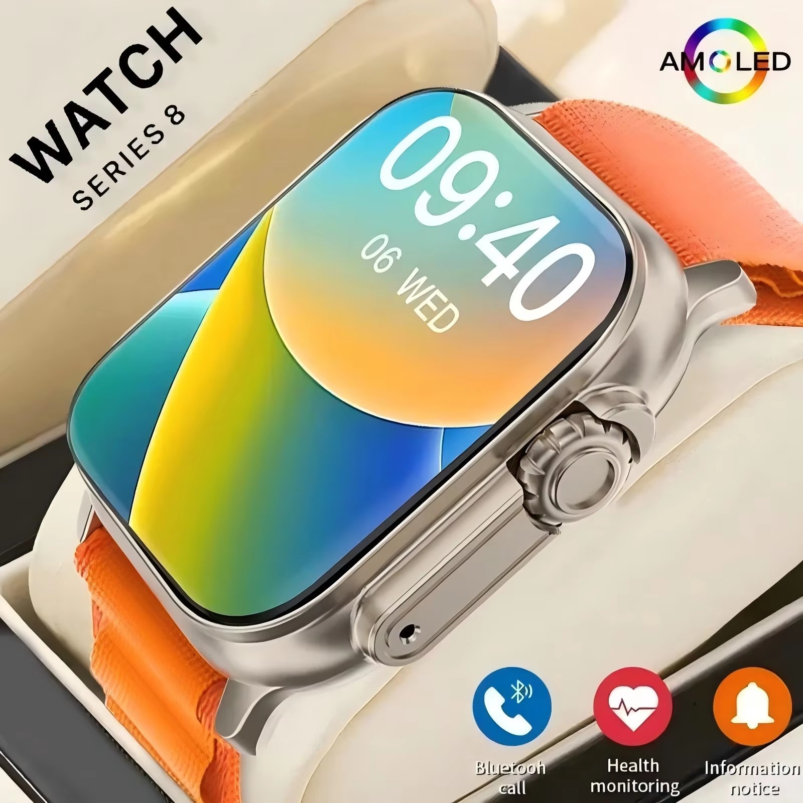 Smartwatch Square Watches For Men - Originale T900 Ultra 2 Astuto Della