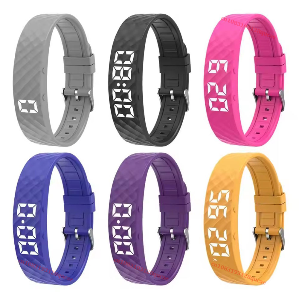 Smartwatch Square Watches For Men - Sveglia Vibrante Silenziosa per Dormienti Profondi,
