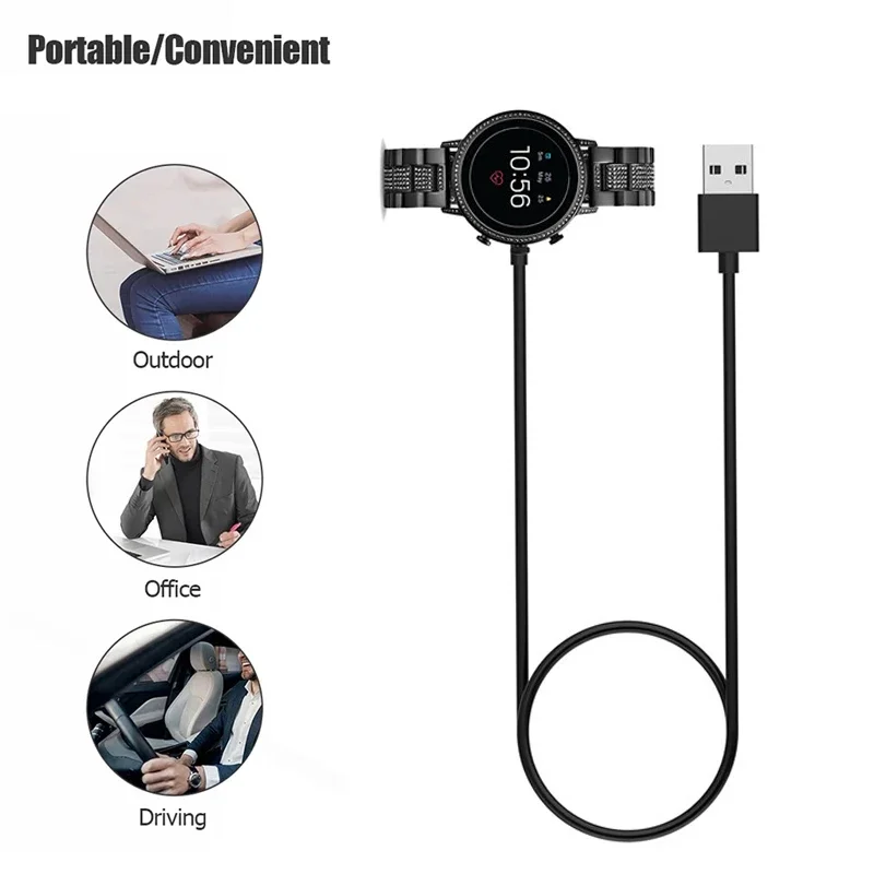 Fossil Watches Smartwatch Gen 5 - Dock di ricarica rapido magnetico USB