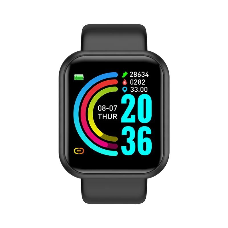 Watch Smart Y68 - Orologi da uomo Smartwatch per donna