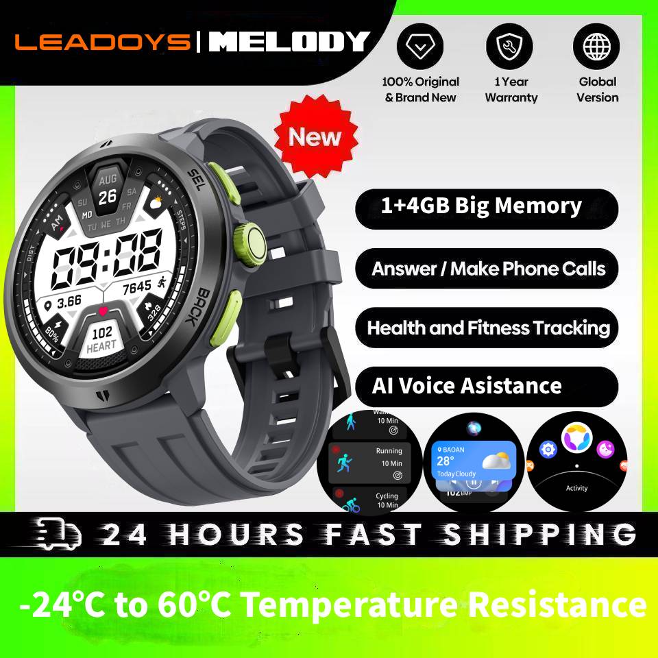 Smartwatch Running Watches For Men - LEADOYS C33 Smart Watch con grande