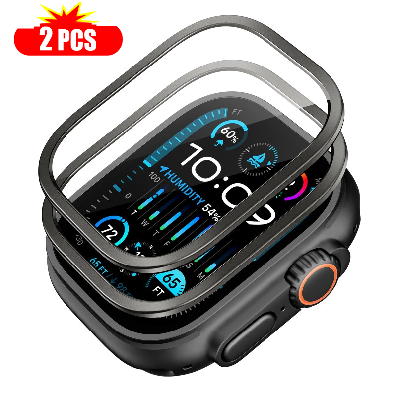 Smartwatch Watches For Mens - 2 pezzi di vetro temperato per
