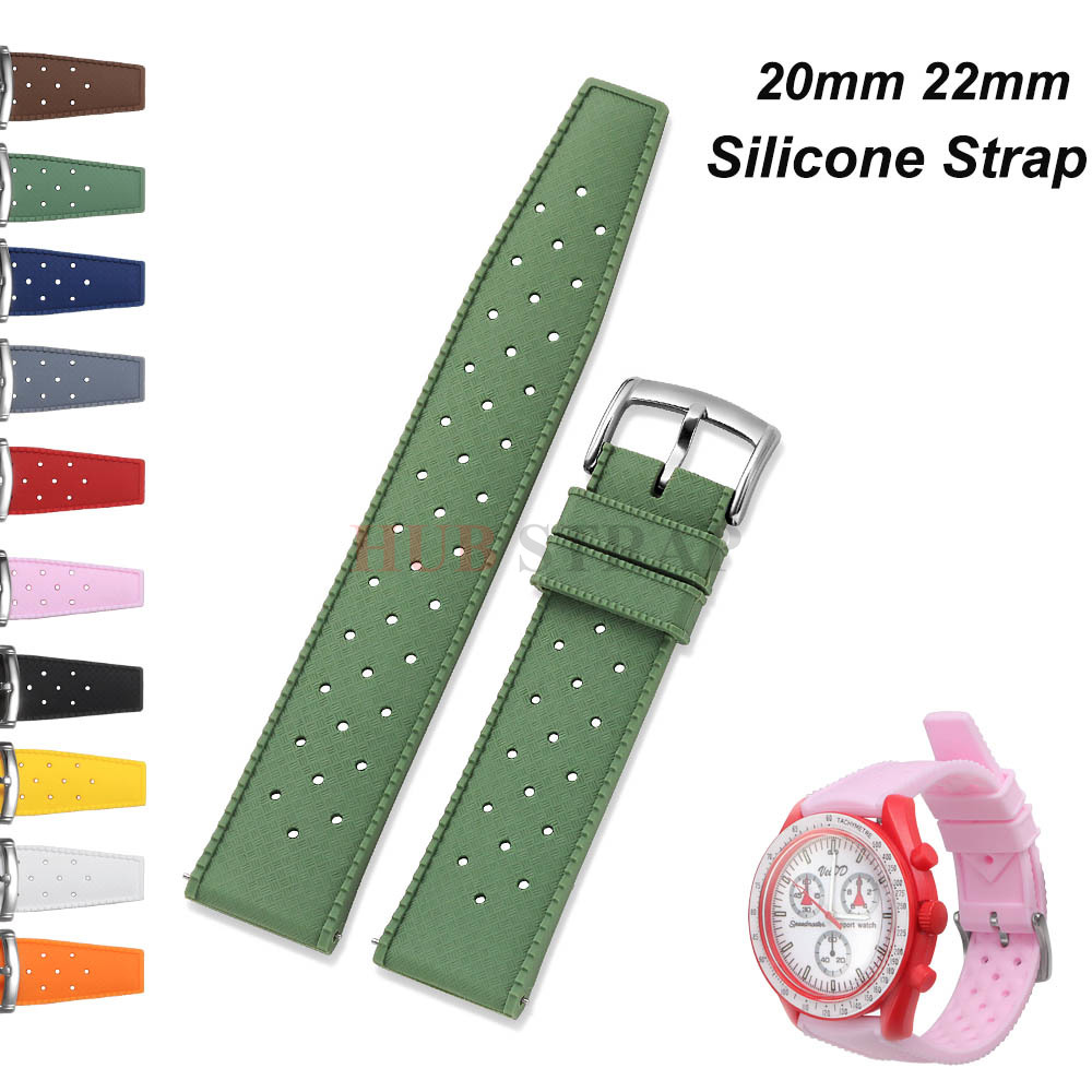 Citizen Watches Smartwatch - Cinturino per orologio in silicone tropicale
