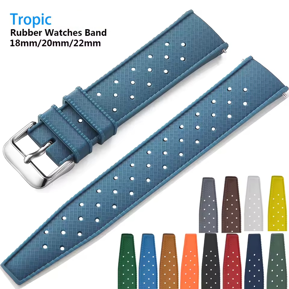 Citizen Watches Smartwatch - Cinturino per orologio Tropical FKM Cinturino