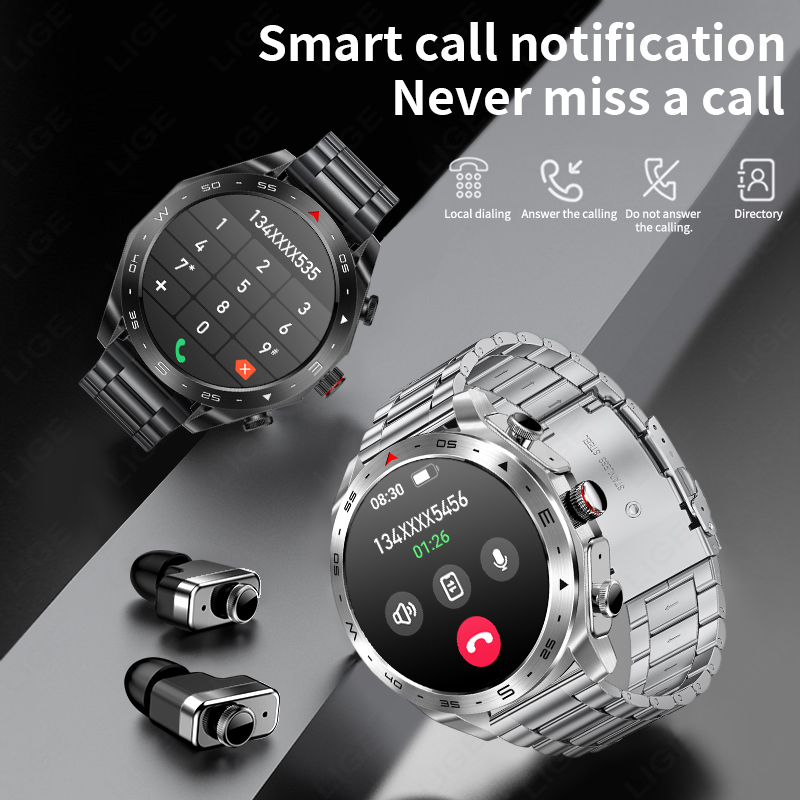Auricolari TWS LIGE, Cuffie Bl - Smartwatch Noise Watches For Men recensione e prezzo