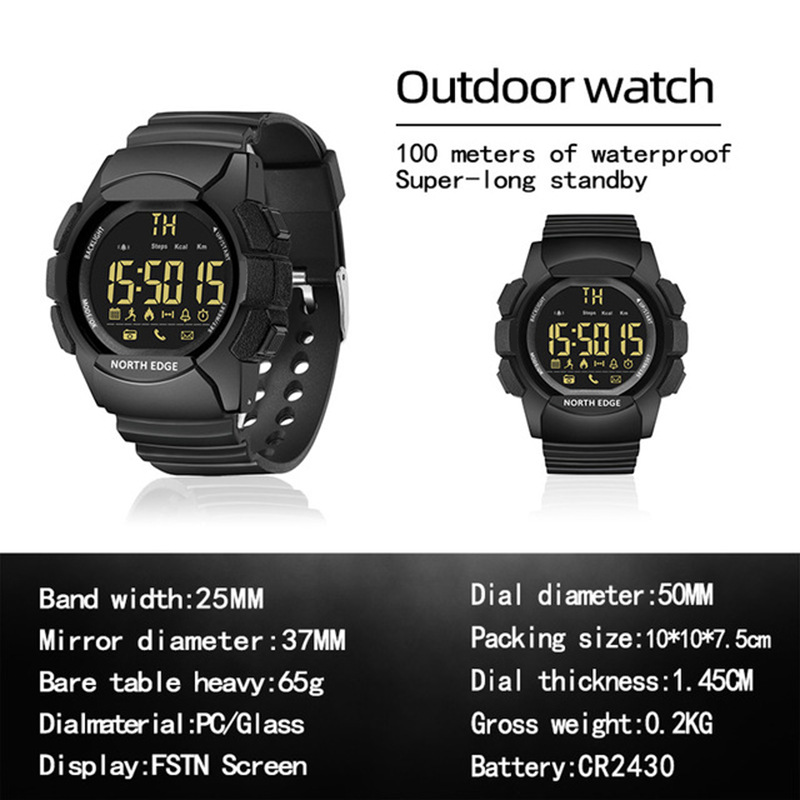 NORTH EDGE AK 100M Smartwatch  - Smartwatch Watches For Men Digital recensione e prezzo