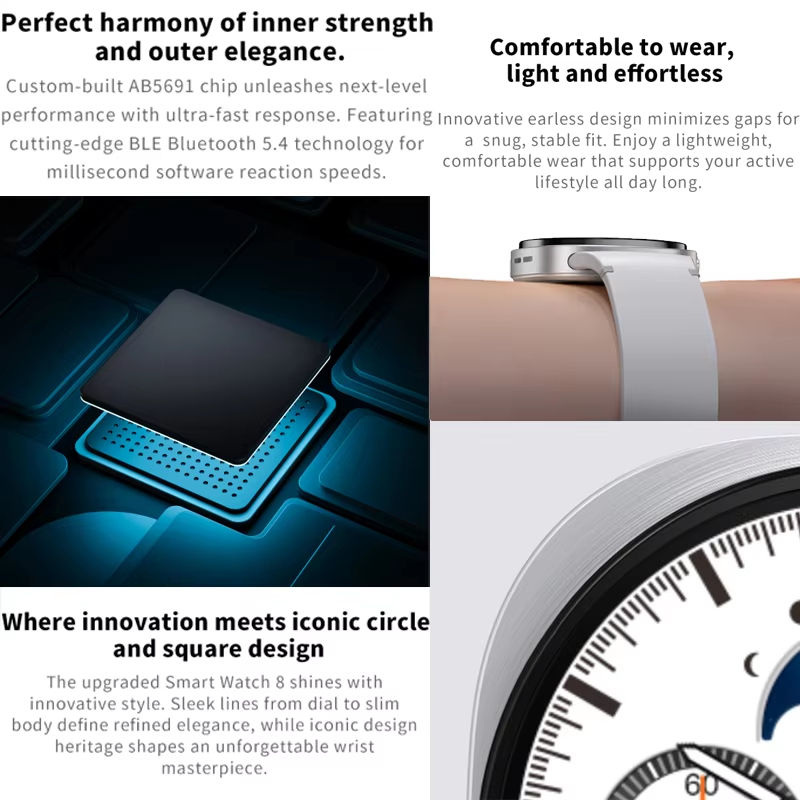 Nuovo Smartwatch Classico 8 Ma - Heart Rate Gps Watch recensione e prezzo