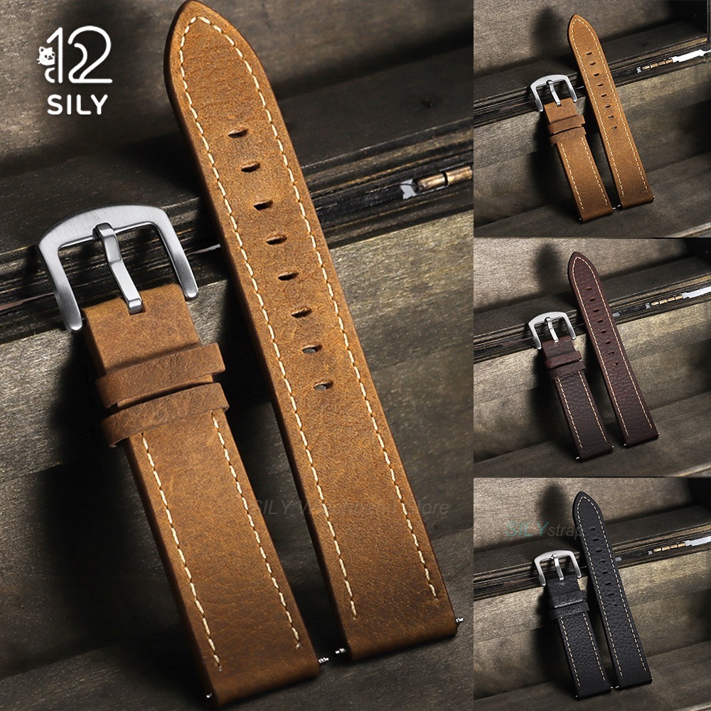 Cinturino per Orologio in Pell - Smartwatch Vintage Watches For Men recensione e prezzo