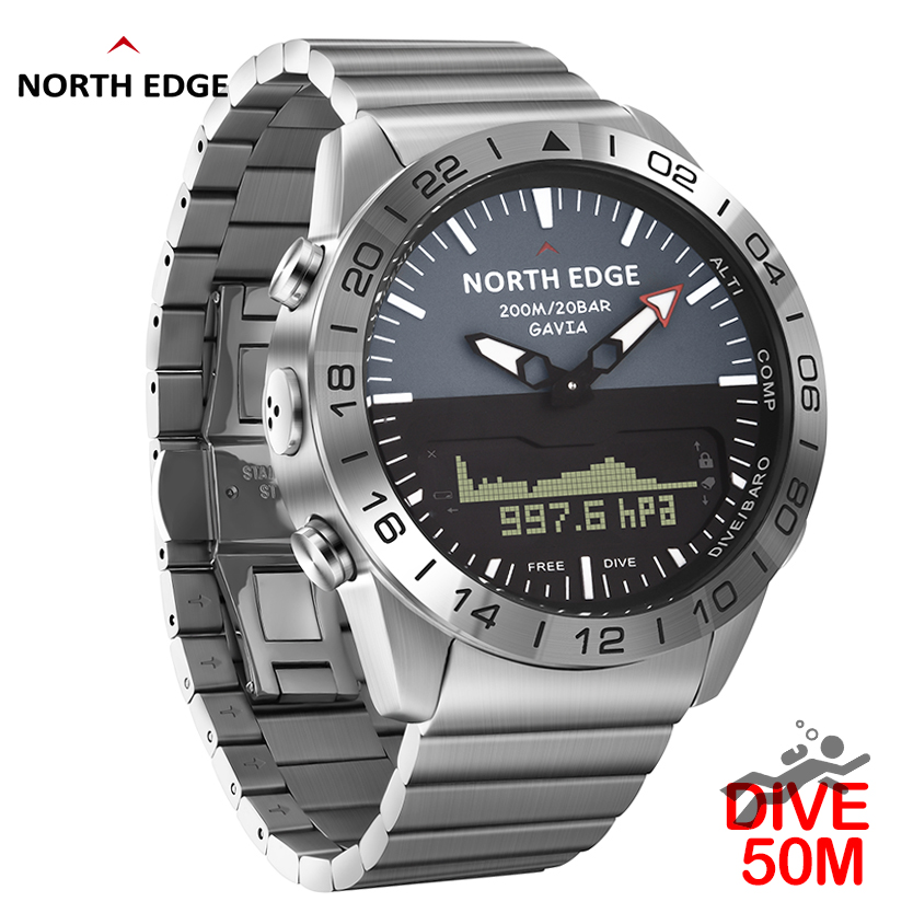 NORTH EDGE Orologio Subacqueo  - Smartwatch Watches For Mens recensione e prezzo