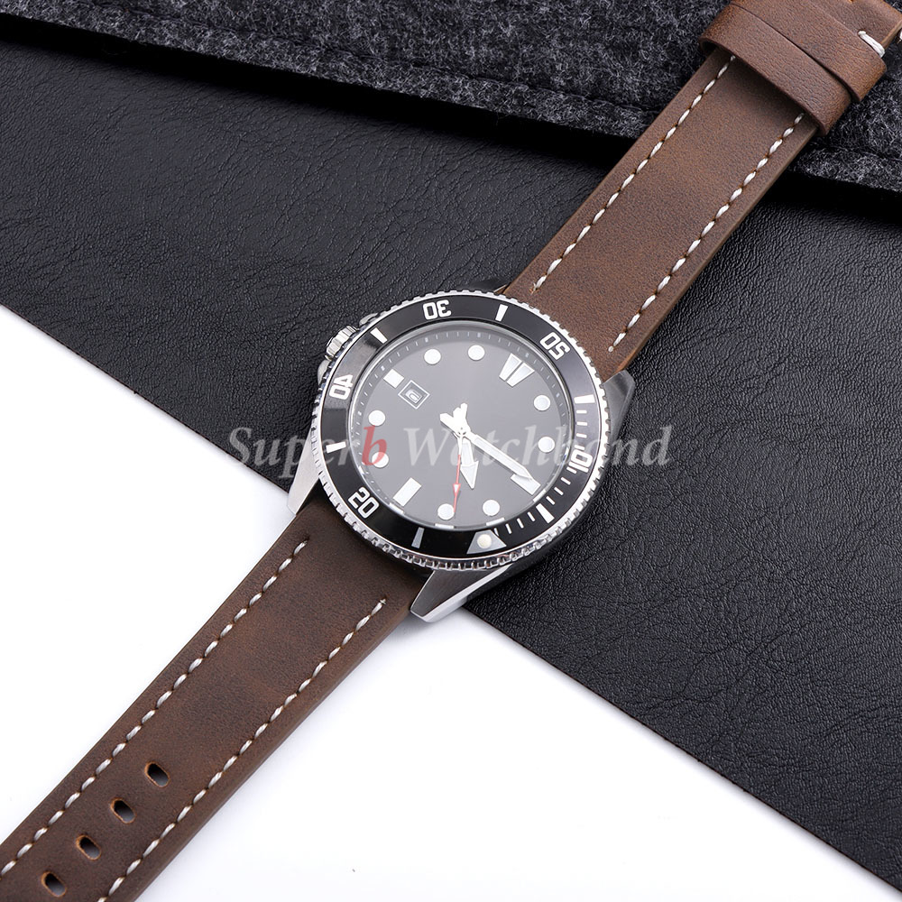 20mm 22mm PU cinturino in pell - Smartwatch Vintage Watches For Men recensione e prezzo