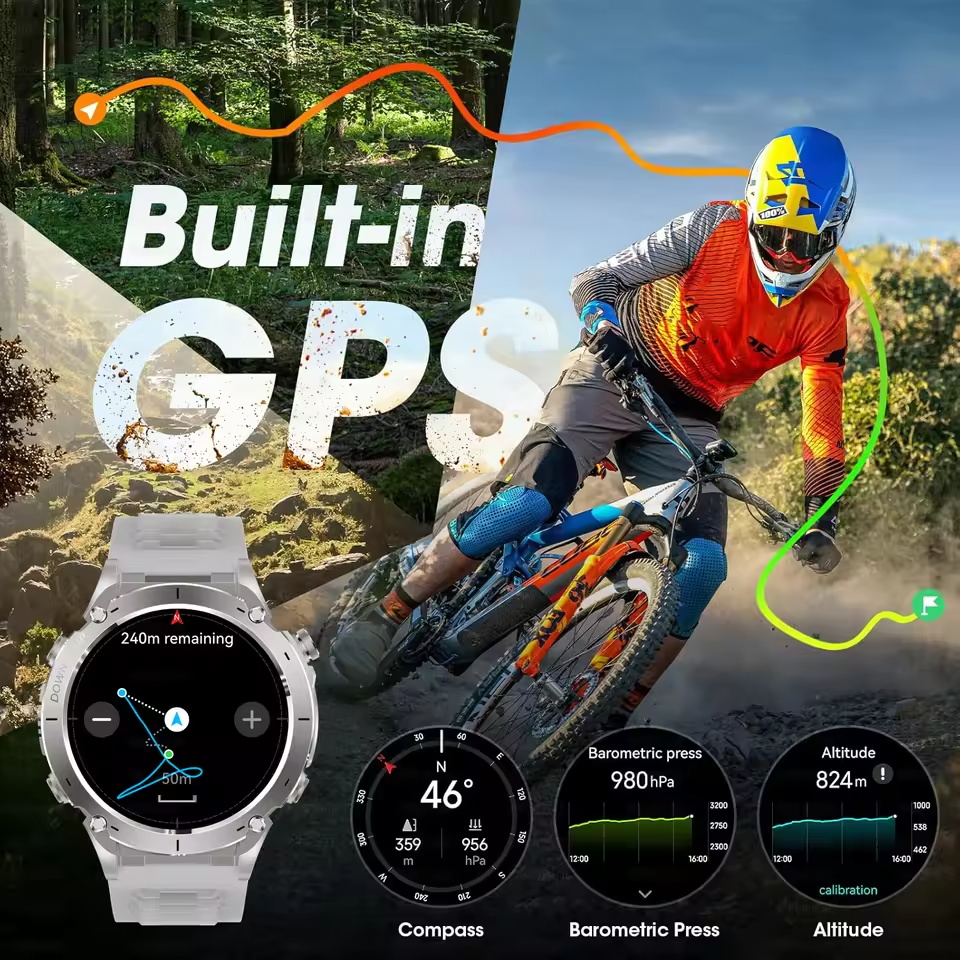 Nuovo Outdoor T-Rex 3 GPS mili - Heart Rate Gps Watch recensione e prezzo