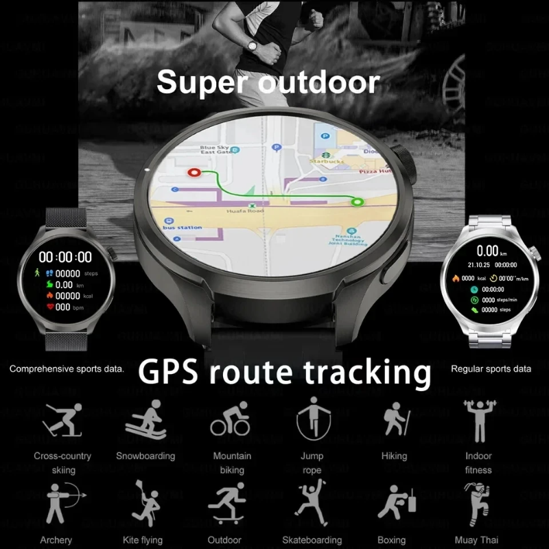 Smartwatch DK69 con GPS, Scher - Heart Rate Gps Watch recensione e prezzo