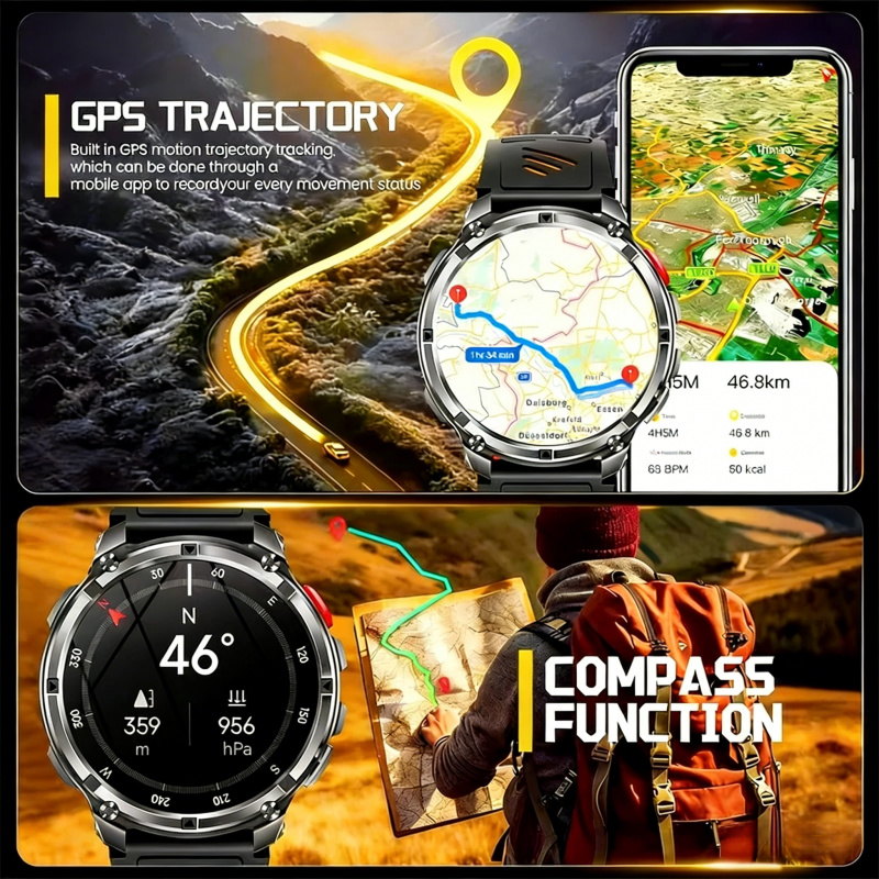 Smartwatch Militari da Esterno - Smartwatch Running Watches For Men recensione e prezzo