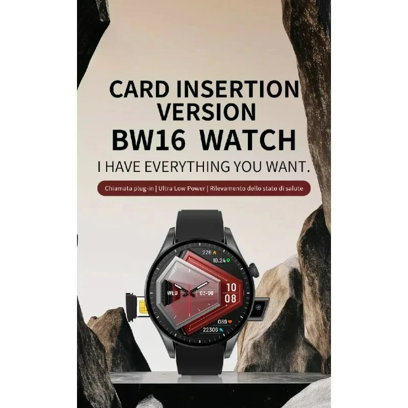 Nuovo smartwatch 4G BW16: WiFi - Heart Rate Gps Watch recensione e prezzo