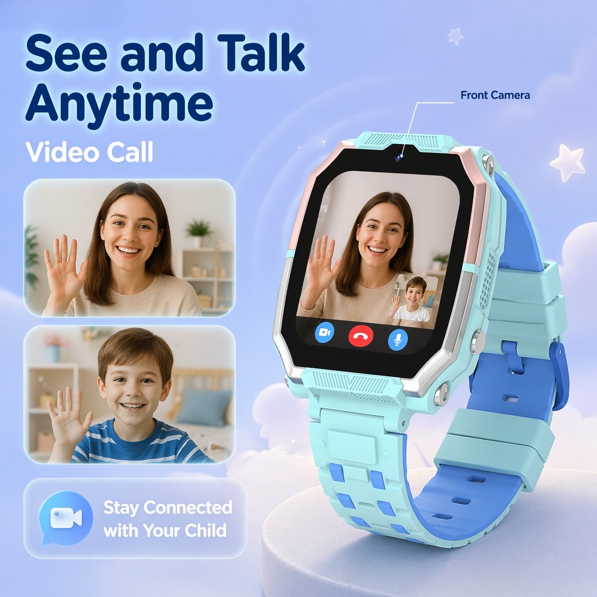 SHXI H15 Smartwatch 4G per Bam - Kids Watches Not Smartwatch recensione e prezzo