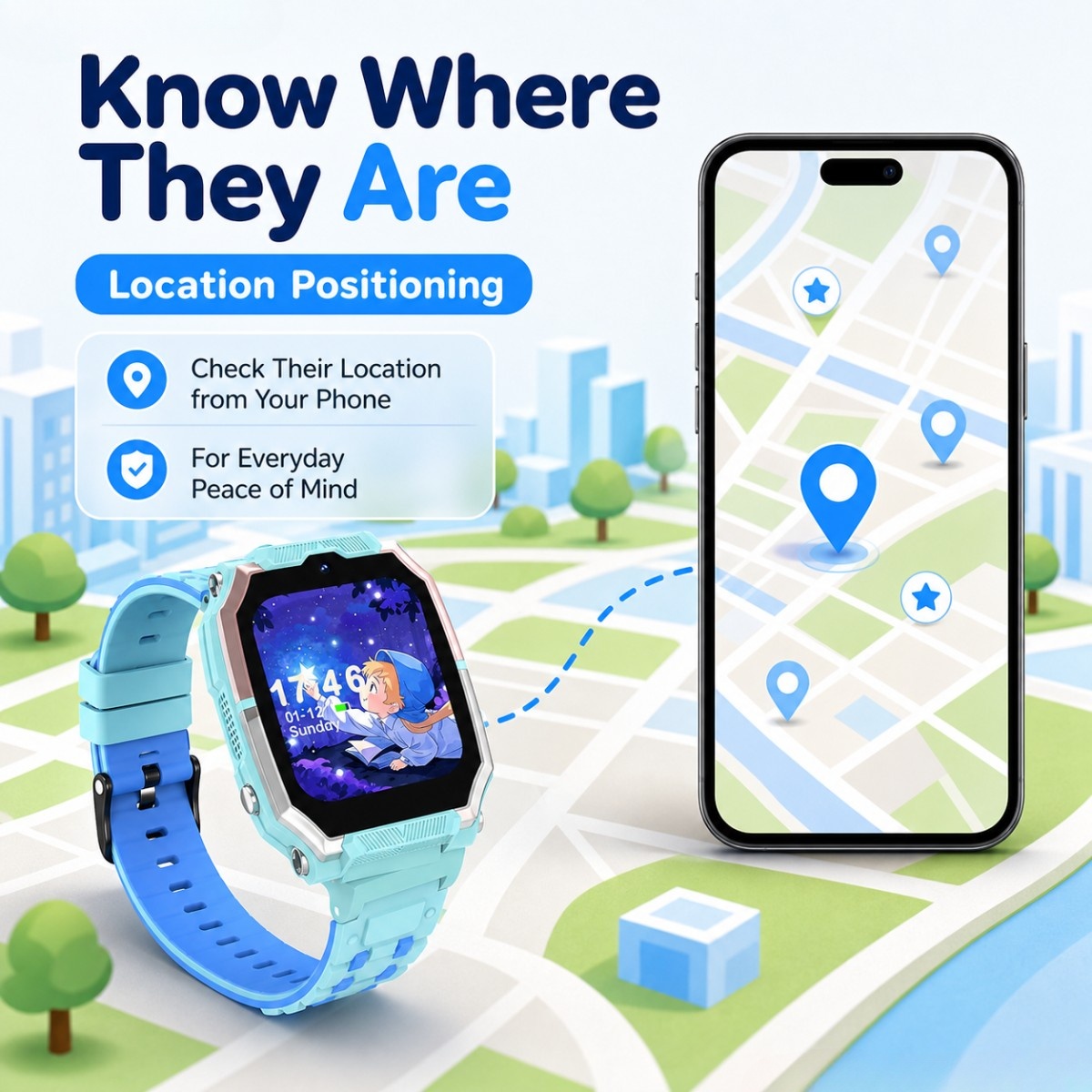 SHXI H15 Smartwatch 4G per Bam - Kids Watches Not Smartwatch recensione e prezzo