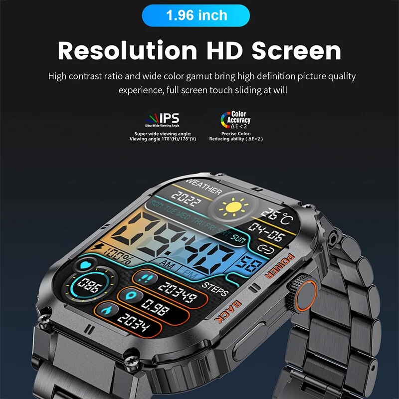 LIGE Outdoor Sports Fitness Sm - Smartwatch Watches For Mens recensione e prezzo