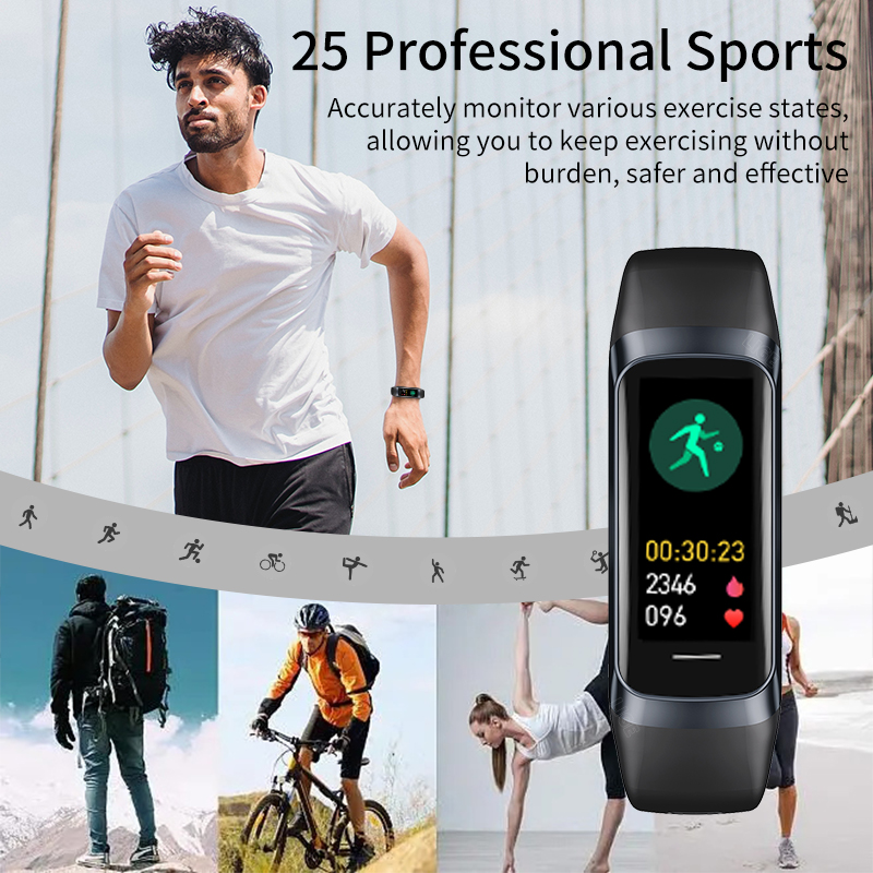 LIGE 1.1 pollici Amoled cardio - Smartwatch Slim Watches For Men recensione e prezzo