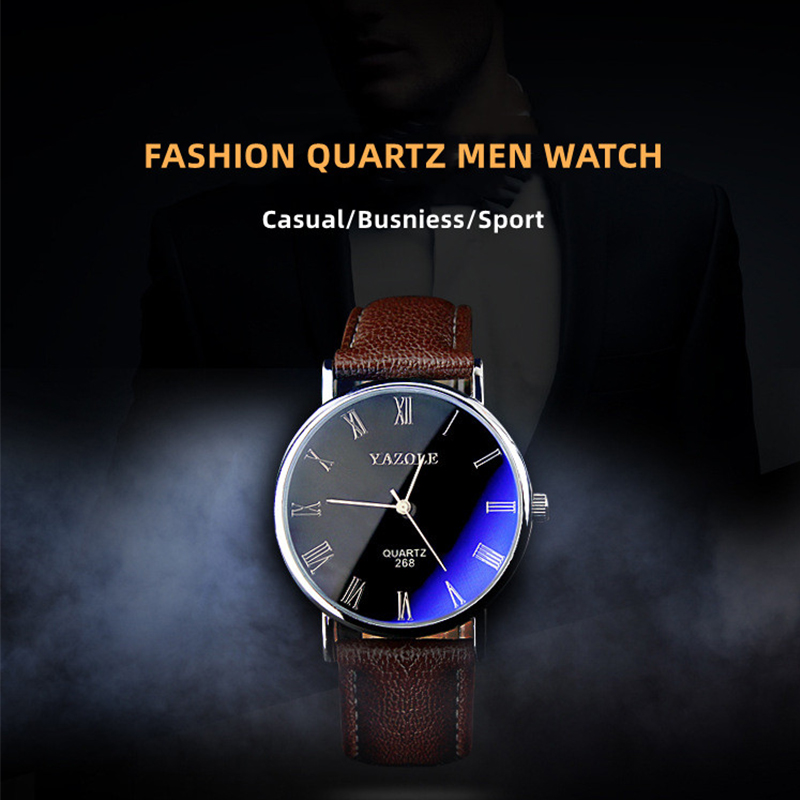 Orologio da Uomo YAZOLE, Moda  - Smartwatch Slim Watches For Men recensione e prezzo