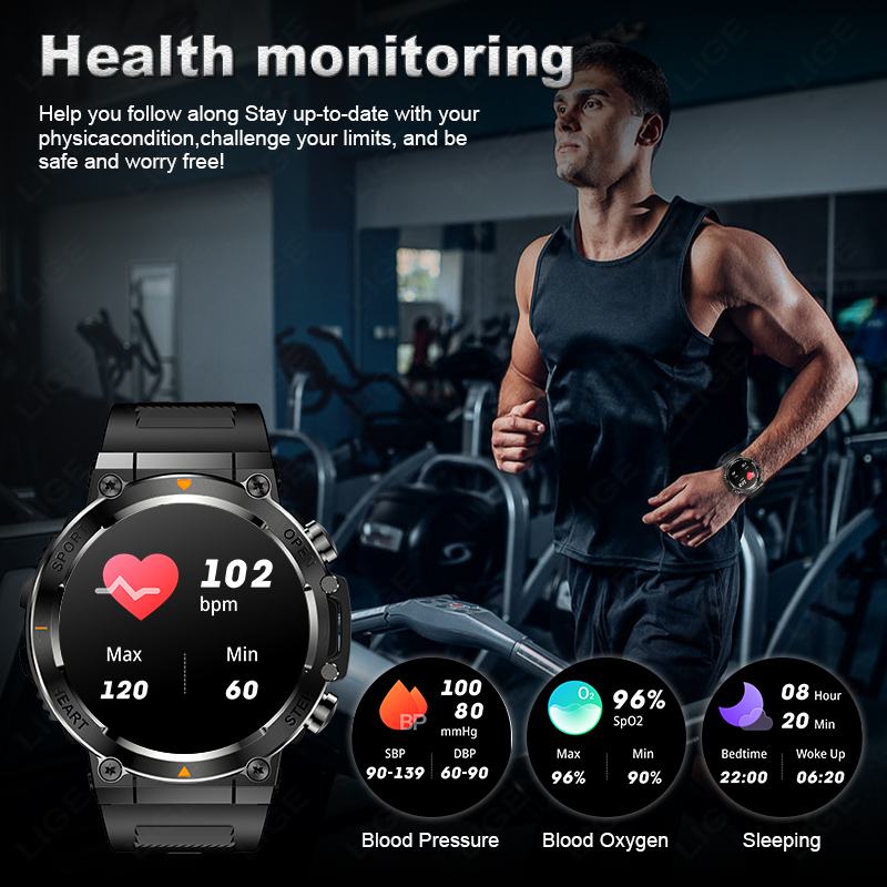 LIGE 2026 Smartwatch con Monit - Smartwatch Watches For Sale recensione e prezzo