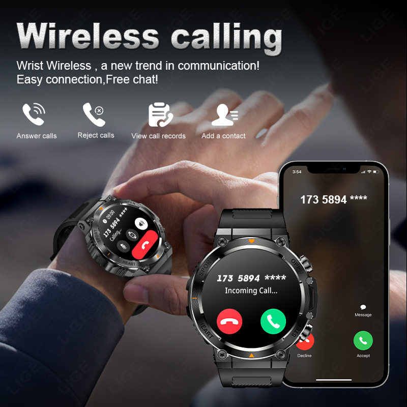 LIGE 2026 Smartwatch con Monit - Smartwatch Watches For Sale recensione e prezzo
