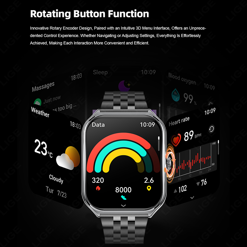 Smartwatch LIGE Ultra-Sottile  - Smartwatch Slim Watches For Men recensione e prezzo