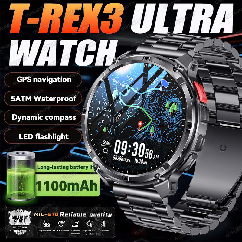 2026 Nuovo T-Rex3 Ultra 1100Ma - Heart Rate Gps Watch recensione e prezzo