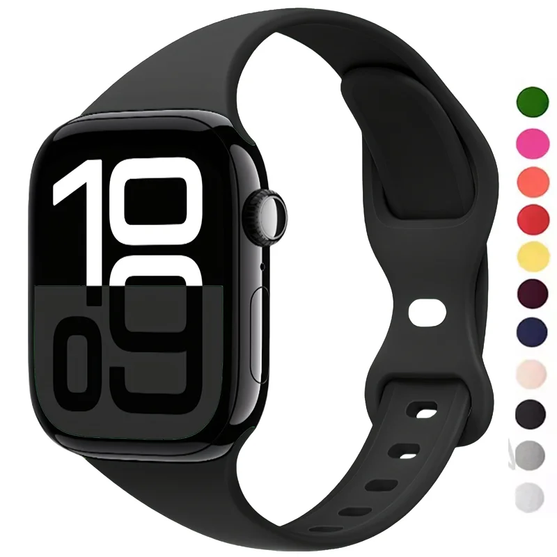 Cinturino sottile in silicone  - Smartwatch Slim Watches For Men recensione e prezzo