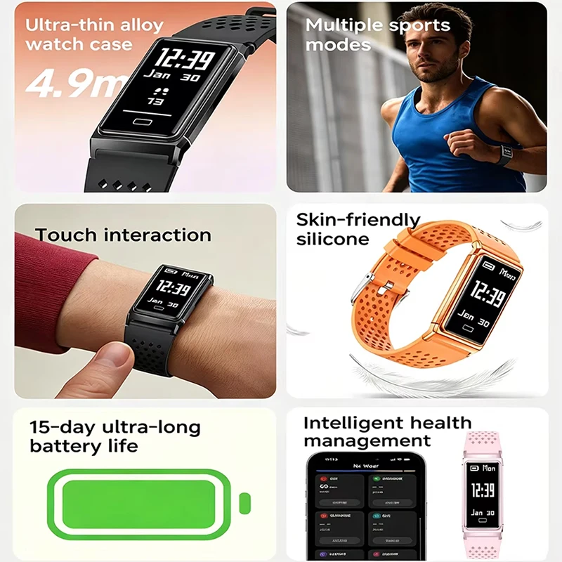 LIGE Nuovo Braccialetto Intell - Smartwatch Slim Watches For Men recensione e prezzo