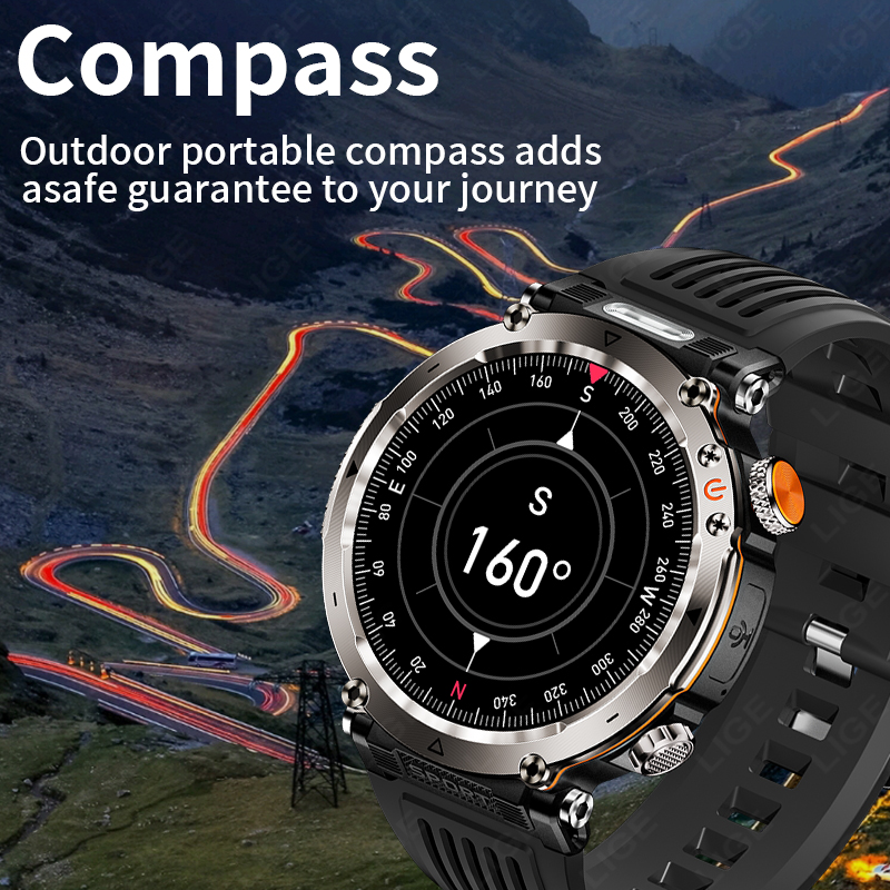 Nuovo Smartwatch Militare da E - Smartwatch Watches For Mens recensione e prezzo