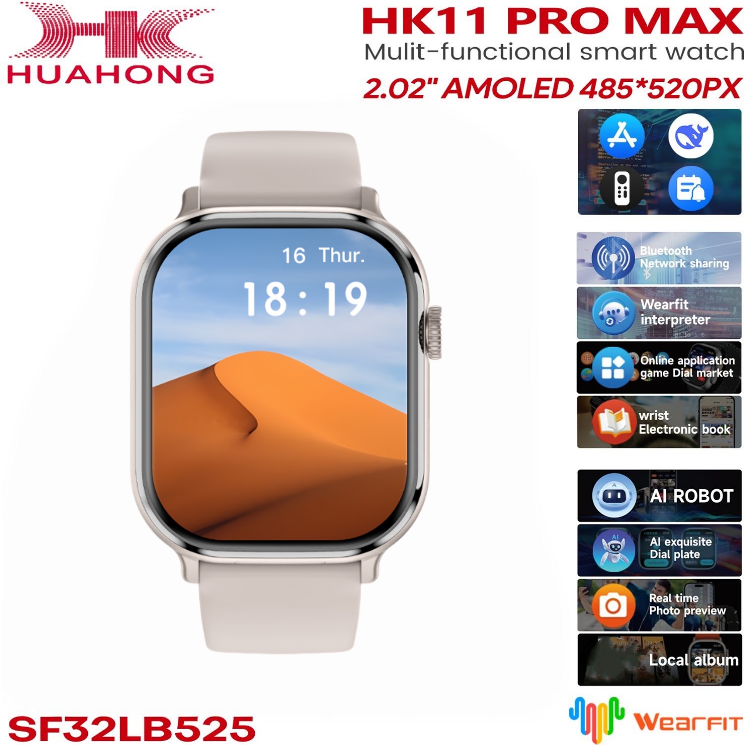 Smartwatch HK11 Pro MAX Origin - Heart Rate Gps Watch recensione e prezzo