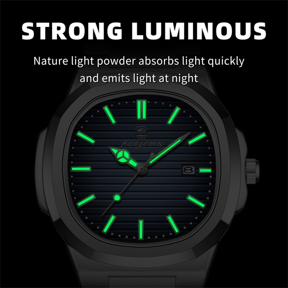 PAAZOMU Orologio da uomo quadr - Smartwatch Square Watches For Men recensione e prezzo