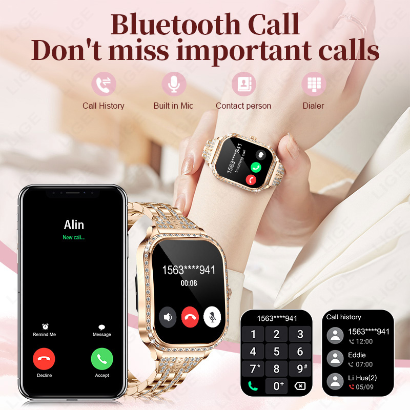 LIGE Smart Watch da donna impe - Smartwatch Digital Watches For Women recensione e prezzo