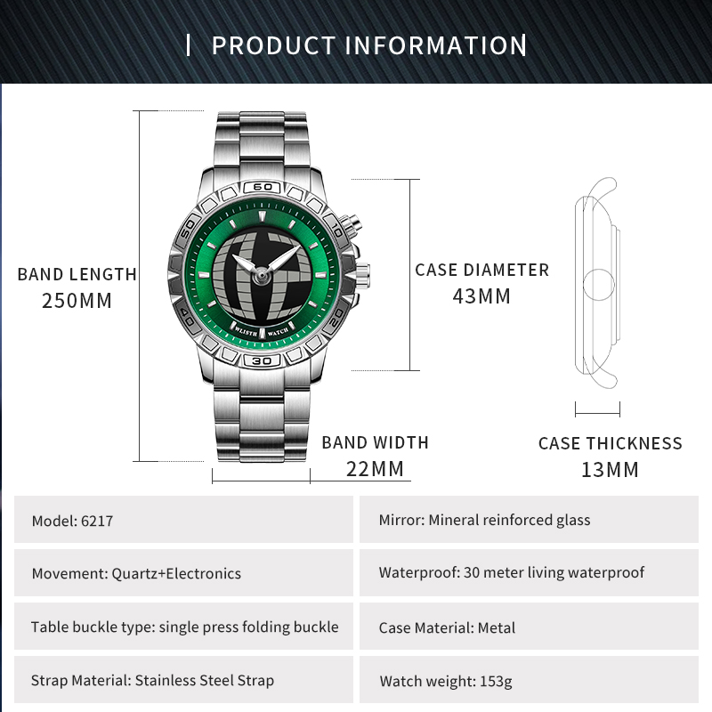 Orologio da uomo di lusso, dig - Smartwatch Watches For Men Digital recensione e prezzo