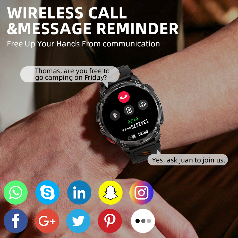 Smartwatch LIGE 2026: Offerta  - Smartwatch Watches For Sale recensione e prezzo