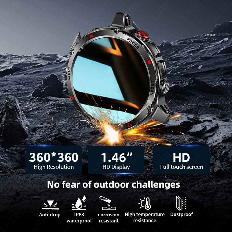 LIGE Nuovo Orologio Smart GPS  - Smartwatch Running Watches For Men recensione e prezzo
